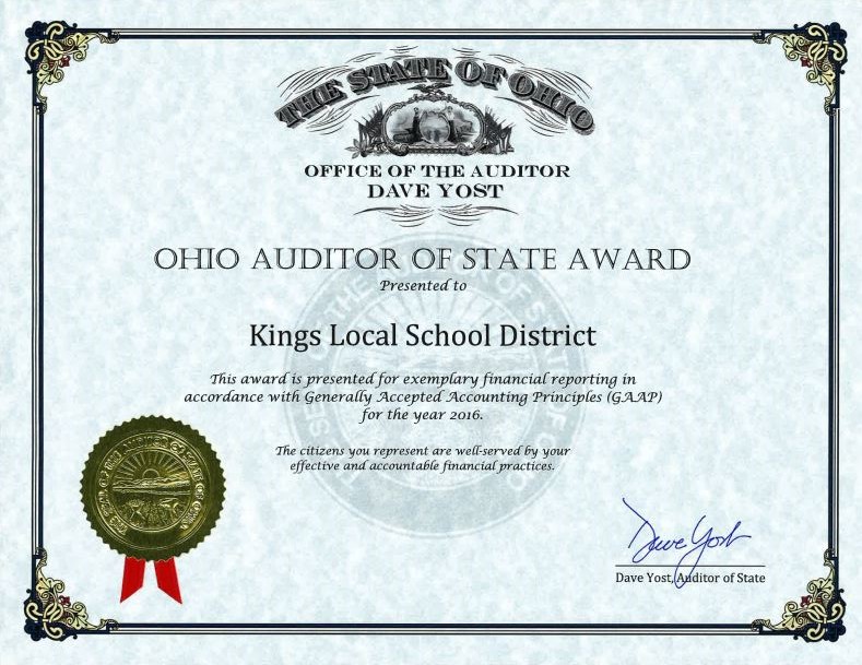 Auditor of State graphic Auditor of State graphic